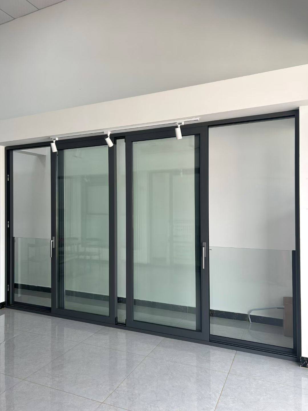 Slim Profile Aluminium Sliding Doors UAE Installation