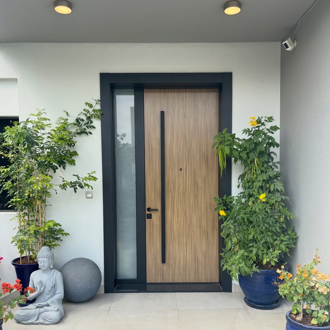 Smart Glass Entrance Doors UAE Office Building