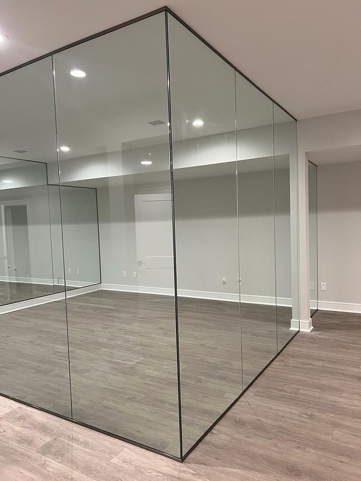 Frameless Glass Room UAE Office Interior