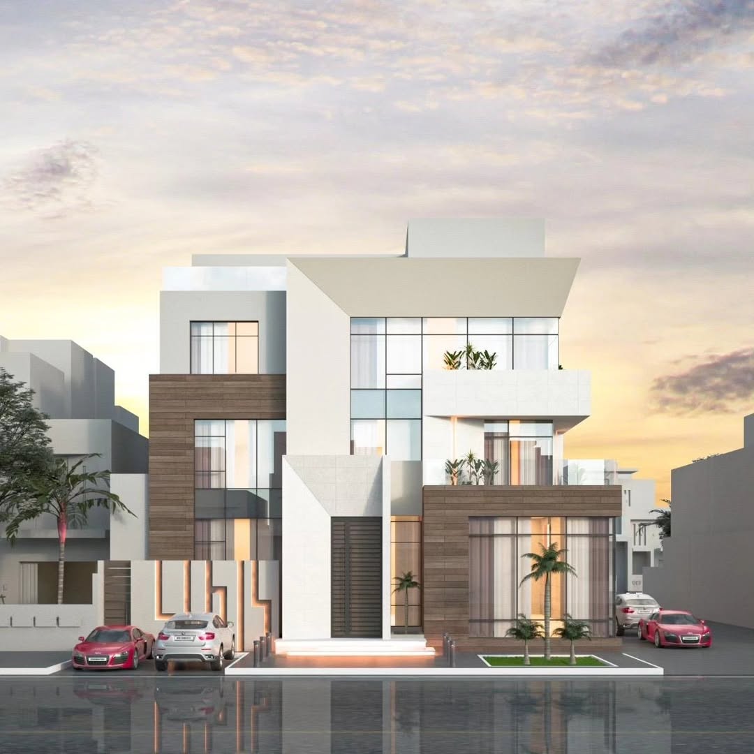 Structural Glazing Glass Facade Dubai Highrise Building